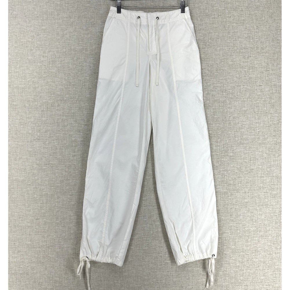 BP. Jogger Pants Womens Size XXS Ivory Drawstring Waist & Hem Lightweight Pocket